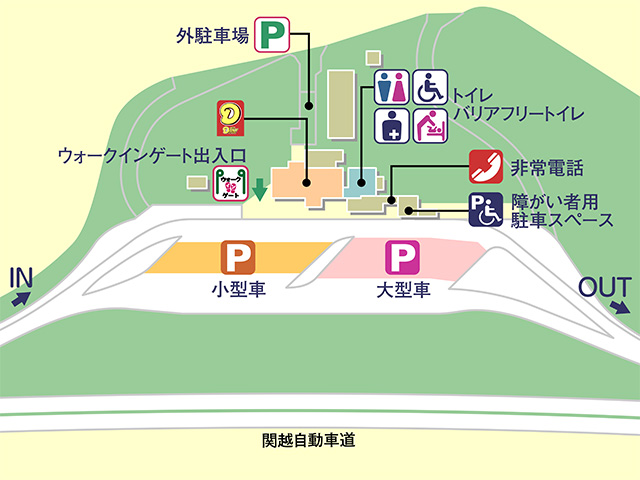 山谷PA【上り】（関越自動車道／新潟県）のお役立ち情報（2022）