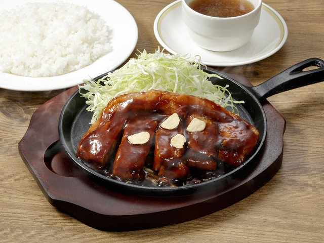 とんテキ(ライス、スープバー付き)/羽生PA【下り】(Pasar羽生)