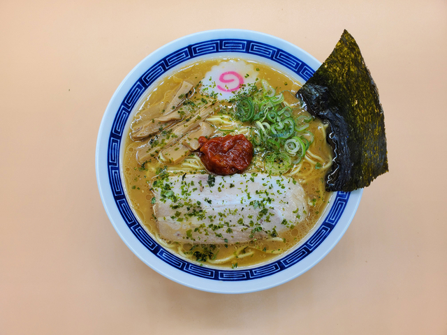 千米辛味噌ラーメン/釈迦堂PA【下り】