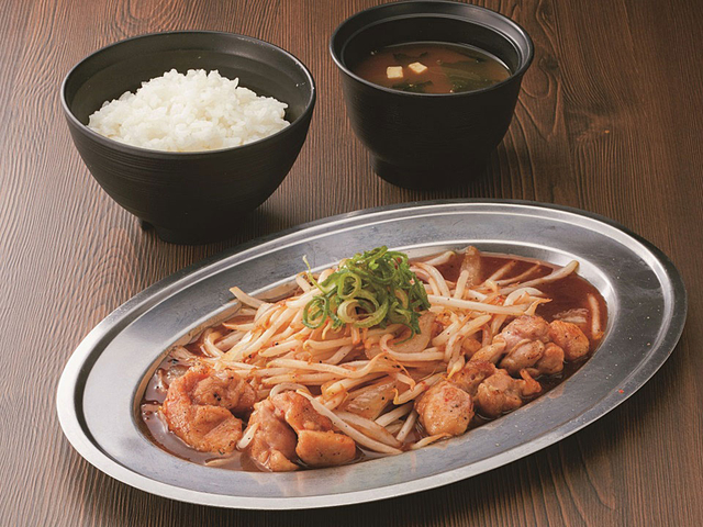 鶏ももスタミナ焼定食/神田PA【上り】