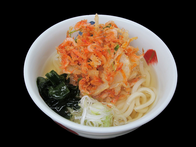 海老香る野菜かき揚げうどん/小田原PA【下り】