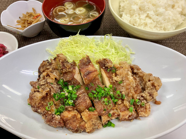 山賊チキン定食/北上金ヶ崎PA【上り】