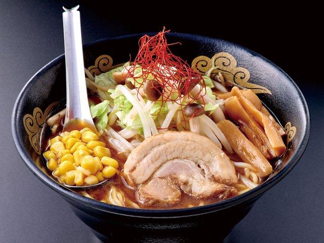 野菜畑の味噌ラーメン(赤)/梓川SA【上り】