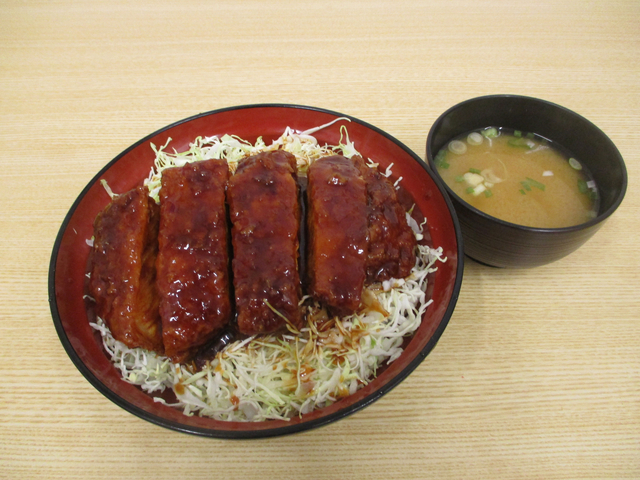 厚切りソースカツ丼/安積PA【下り】