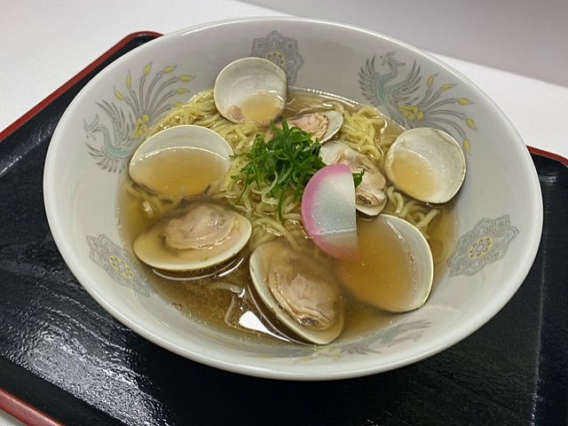 和風はまぐりラーメン/大山田PA【下り】
