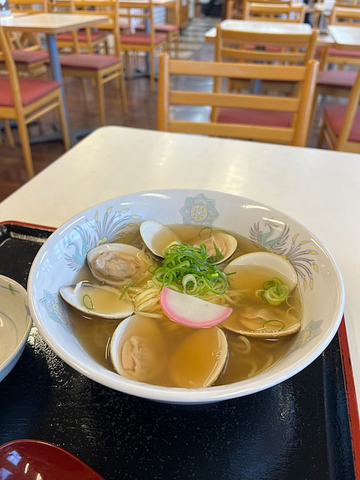 和風はまぐりラーメン/大山田PA【下り】