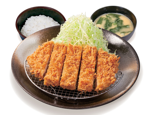 ロースかつ定食/京葉市川PA【下り】