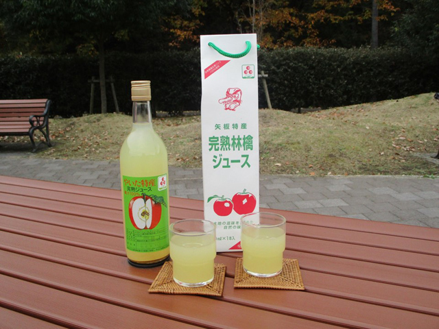 矢板特産完熟林檎ジュース/矢板北PA【上り】