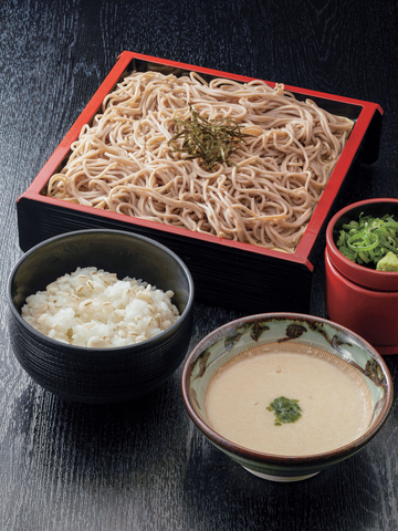 ざるとろそば定食/遠州森町PA【上り】
