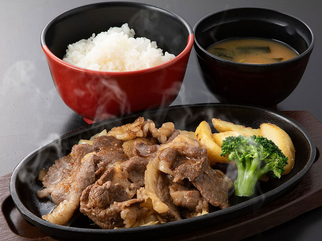 飛騨牛焼肉定食/養老SA【上り】