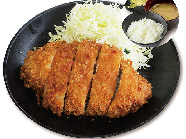 能登豚とんかつ定食/尼御前SA【下り】