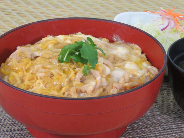 菜彩鶏の親子丼/岩手山SA【下り】