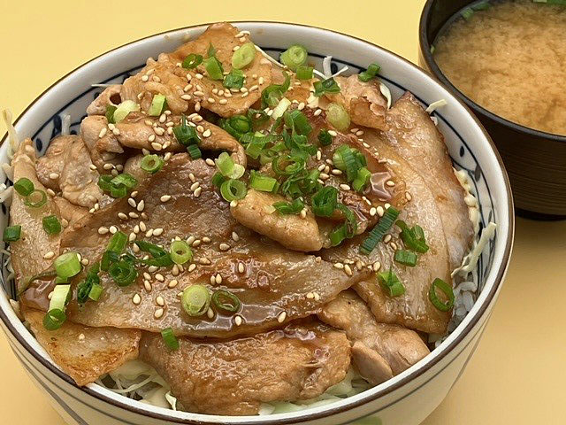 豚マヨ丼/谷田部東PA【上り】