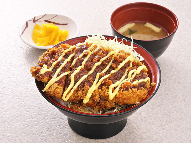 甲州味噌かつ丼ver2/談合坂SA【上り】