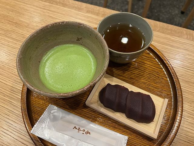 抹茶と赤福餅/御在所SA【上り】(EXPASA御在所)